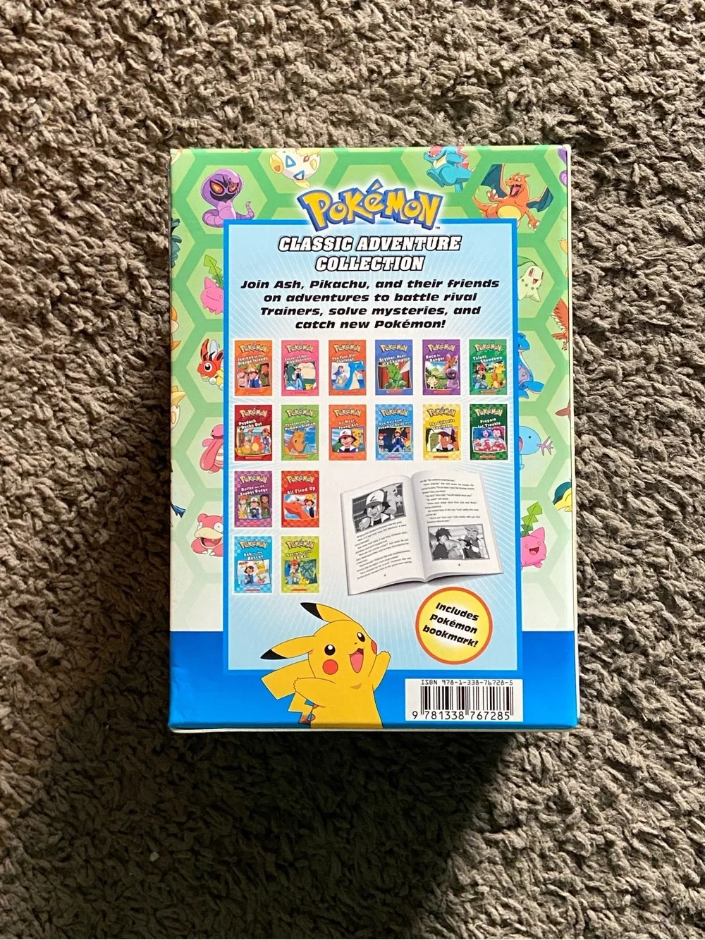 Pokemon Classic Adventure Collection Book Set 8 Books 16 Stories